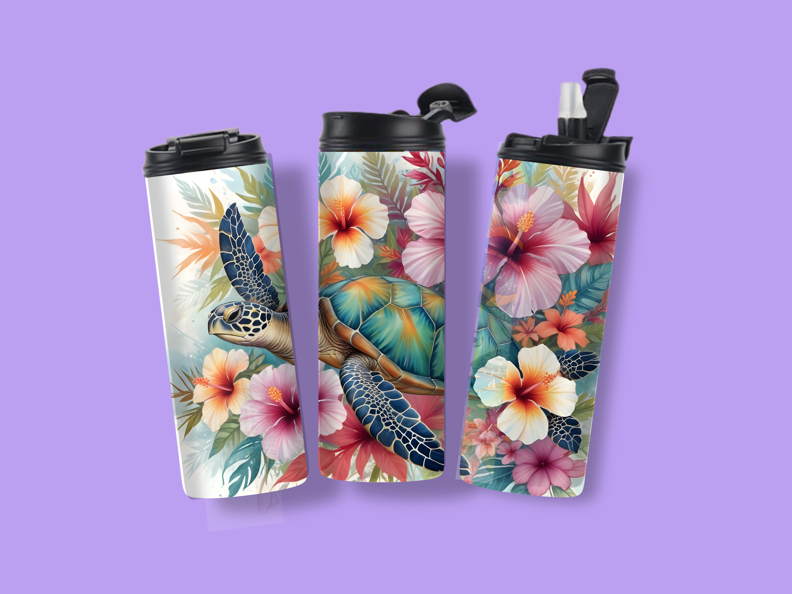 Island Turtle 20oz Tumbler