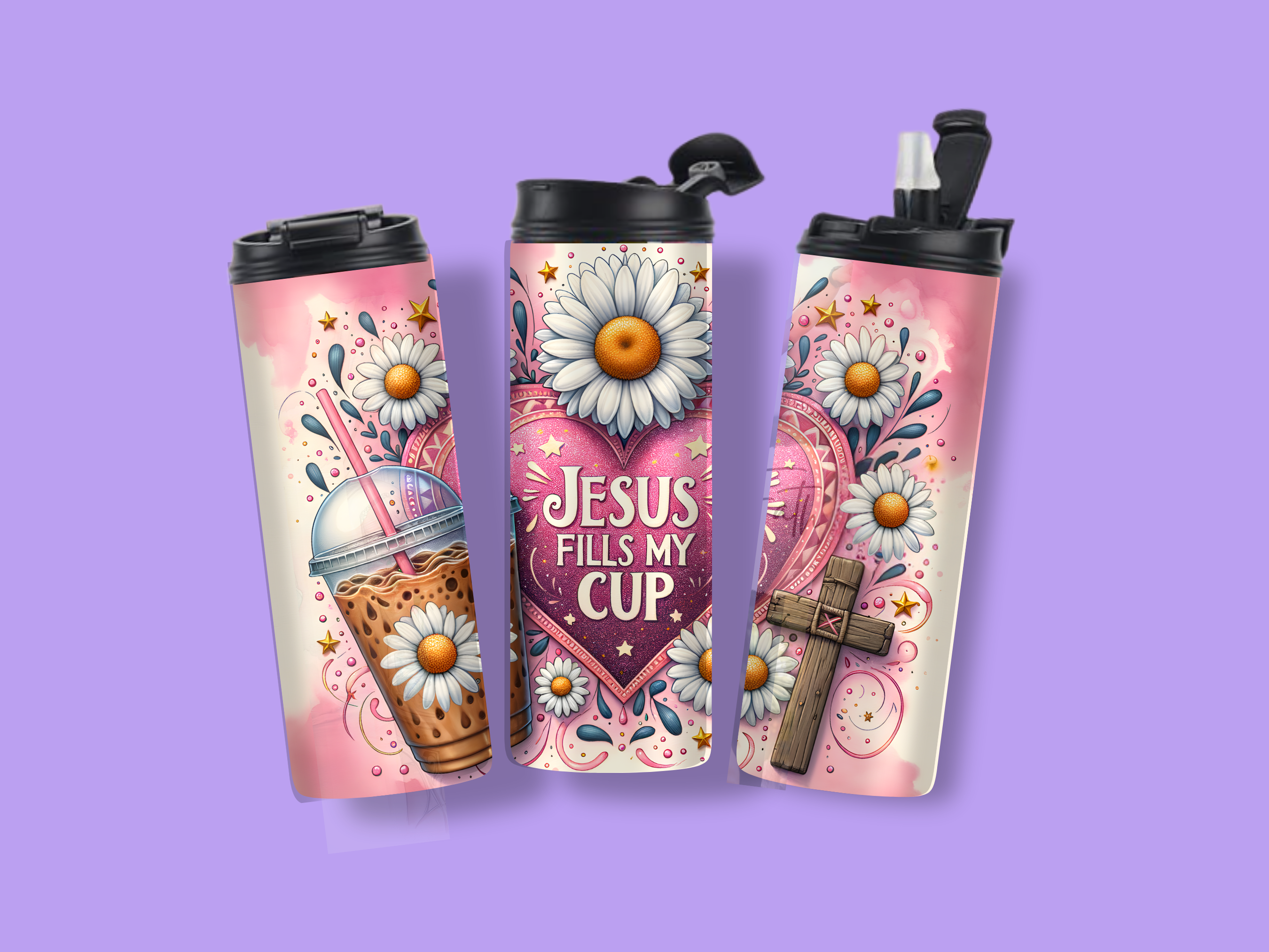 Jesus Fills my Cup 20oz Tumbler