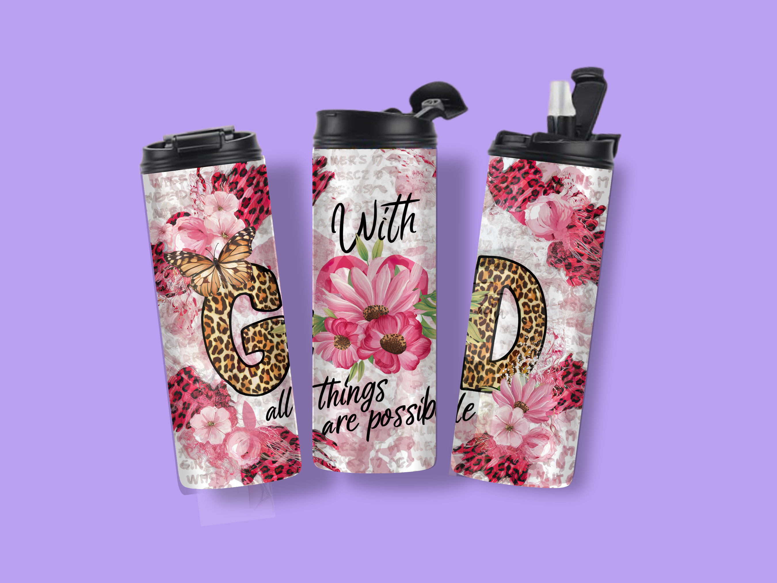Through Christ All Things are Possible 20oz Tumbler