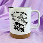 Mug de croisière – Cadeau de voyage en céramique de luxe « Cruising King »