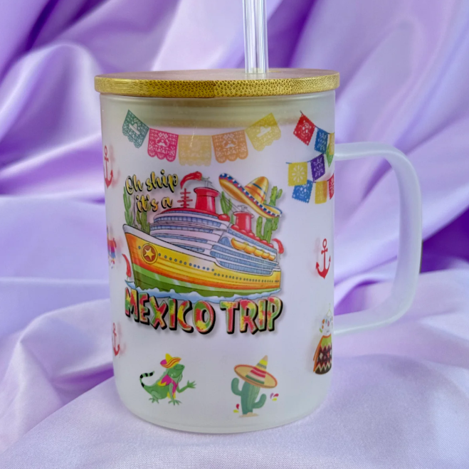 Oh Ship… C'est un voyage au Mexique ! Lot de verres givrés