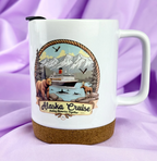 Ensemble de tasses en céramique Aventure en croisière en Alaska