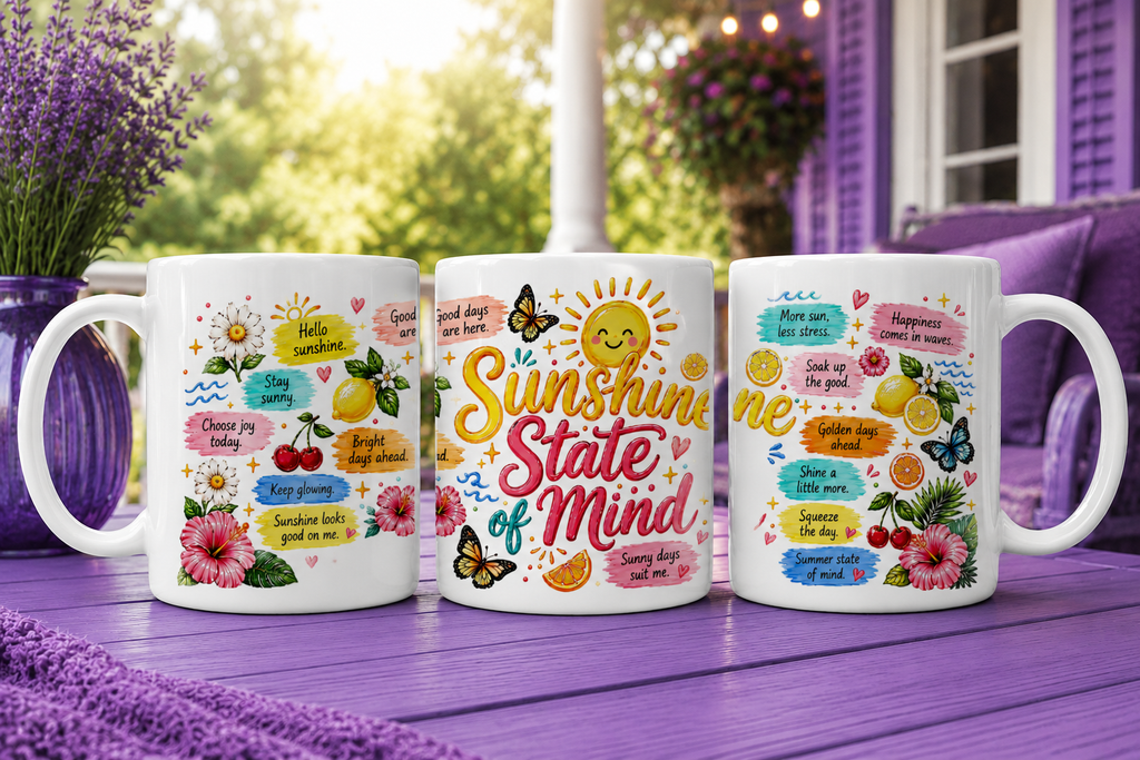 Sunshine State of Mind Ceramic Mug