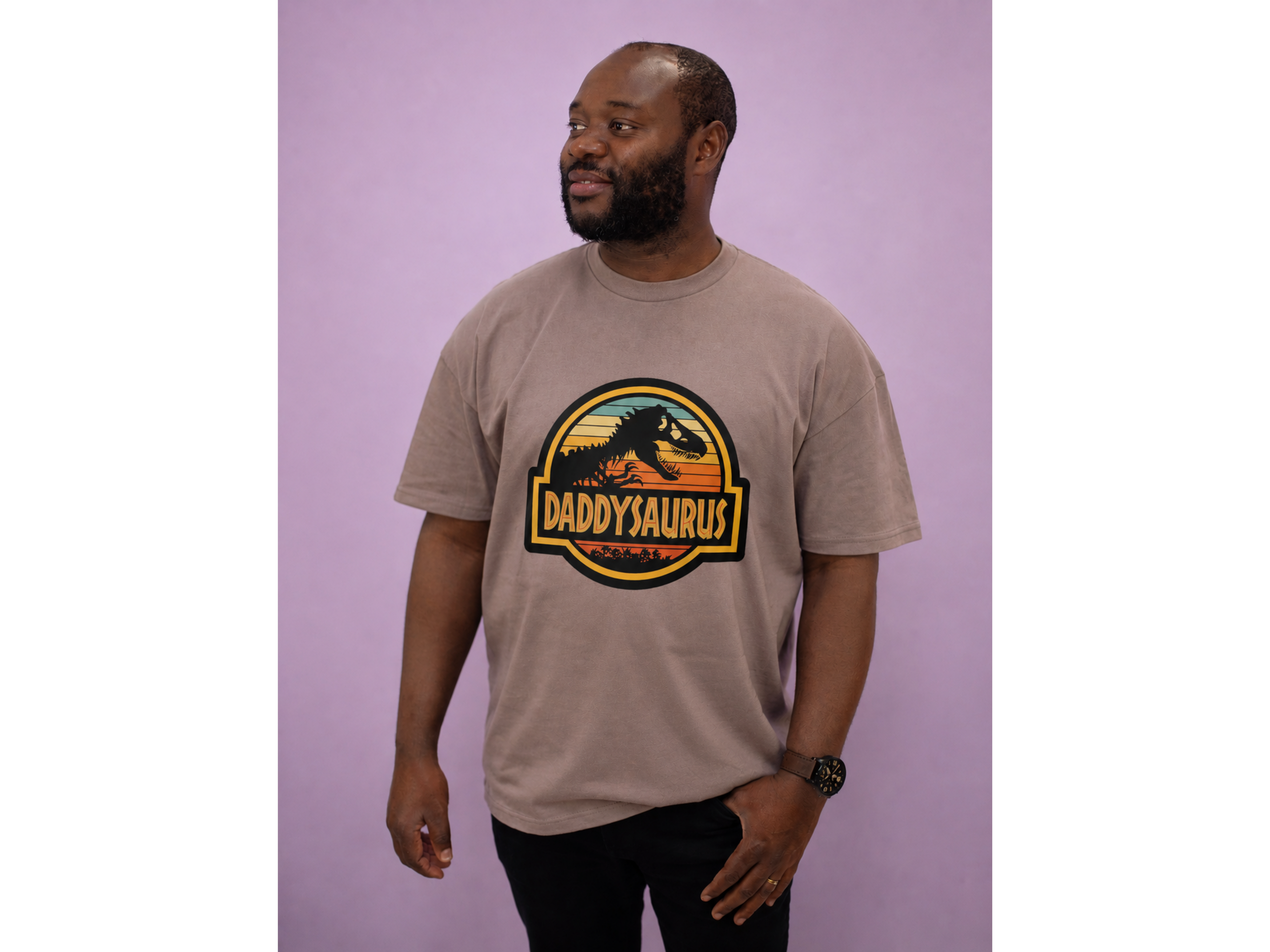 Premium Daddysaurus T-Shirt