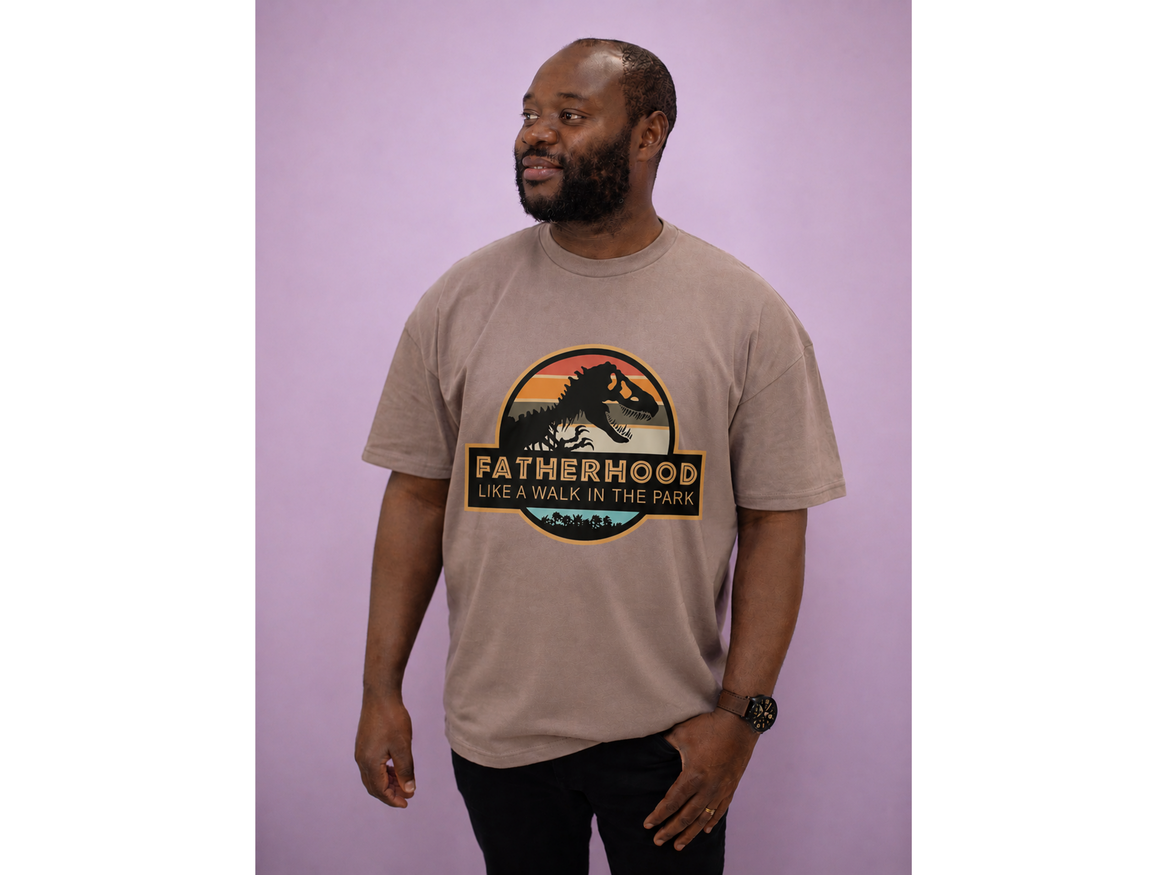 Premium Fatherhood Just Another Walk in the Park T-Shirt