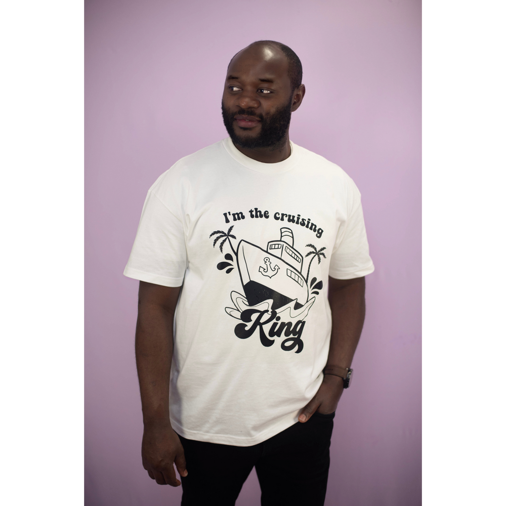 Camiseta Premium King do Cruising Branca