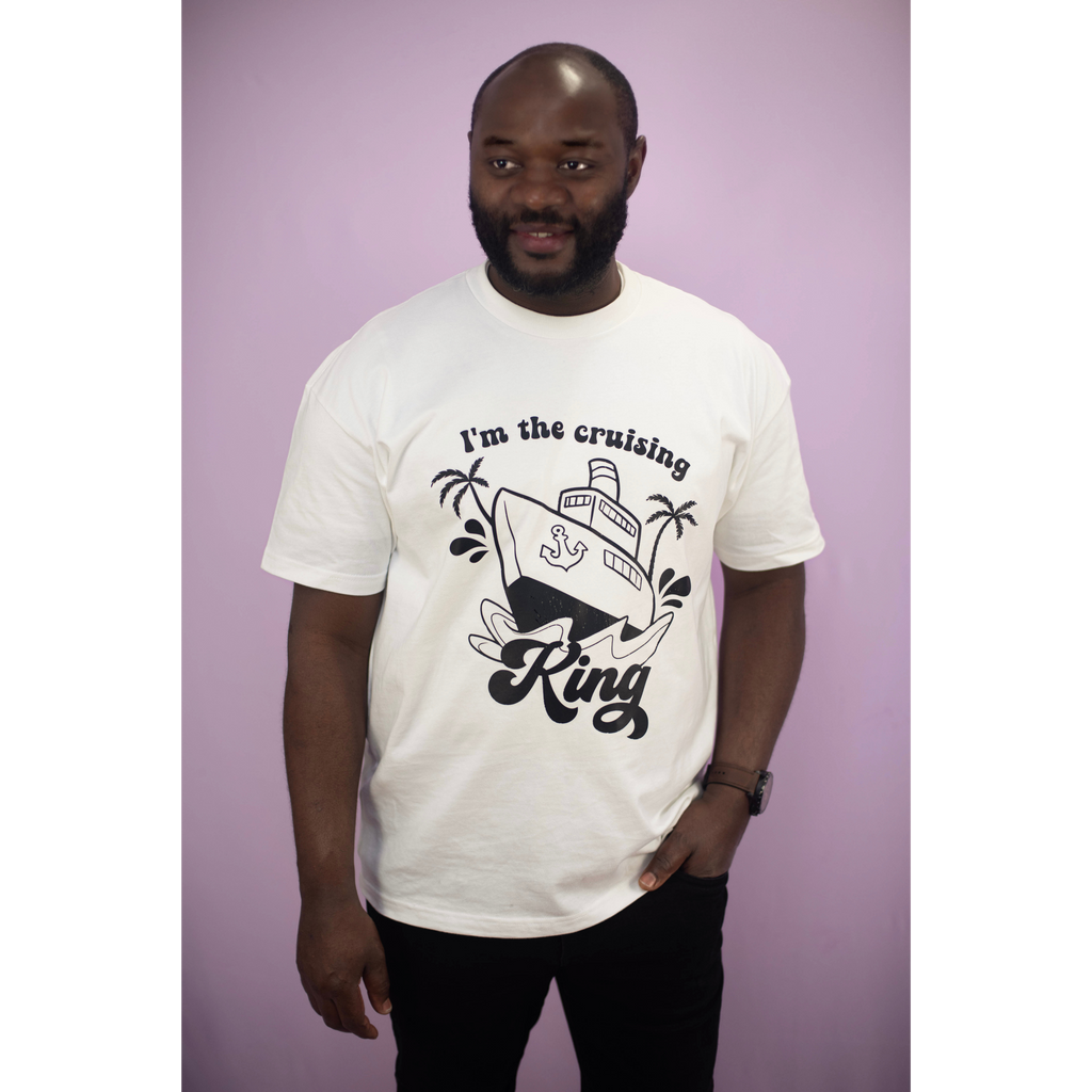 Camiseta Premium King do Cruising Branca