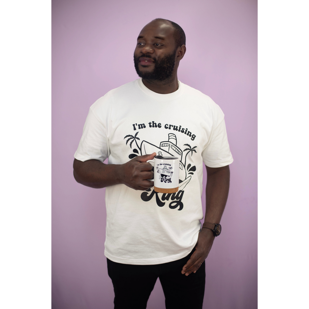 Camiseta Premium King do Cruising Branca