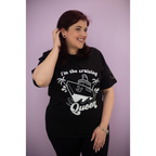 T-shirt noir de qualité supérieure « Cruising Queen »