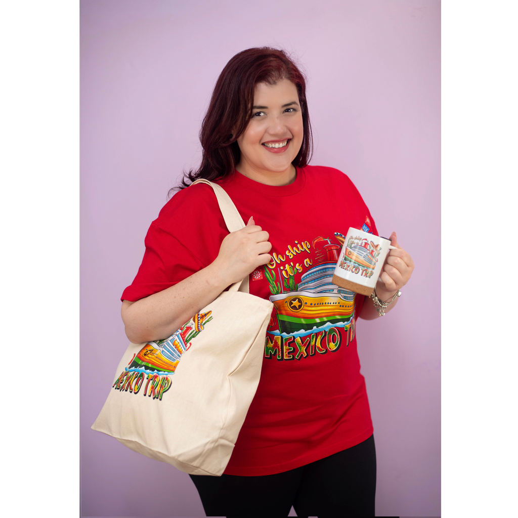 Oh là là... C'est un voyage au Mexique ! Lot de mugs en céramique