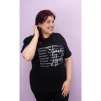 T-shirt noir Vie d'agent de voyage