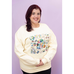 Sweat-shirt ras du cou épais « Travel Agent Life » | Cadeau pour agent de voyages