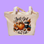 Just a Girl Who Loves Fall Tote Bag