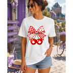 Canada Bow With Cherries Tee