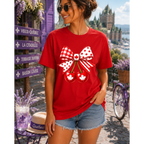 Canada Bow With Cherries Tee