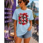 Canada Floral Graphic Tee