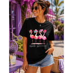 Hello Summer Flamingo Tee