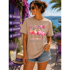 Hello Summer Flamingo Tee