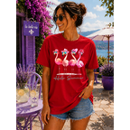 Hello Summer Flamingo Tee