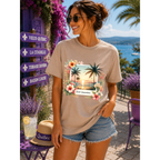 Summer Vibes Beach Collage T-Shirt