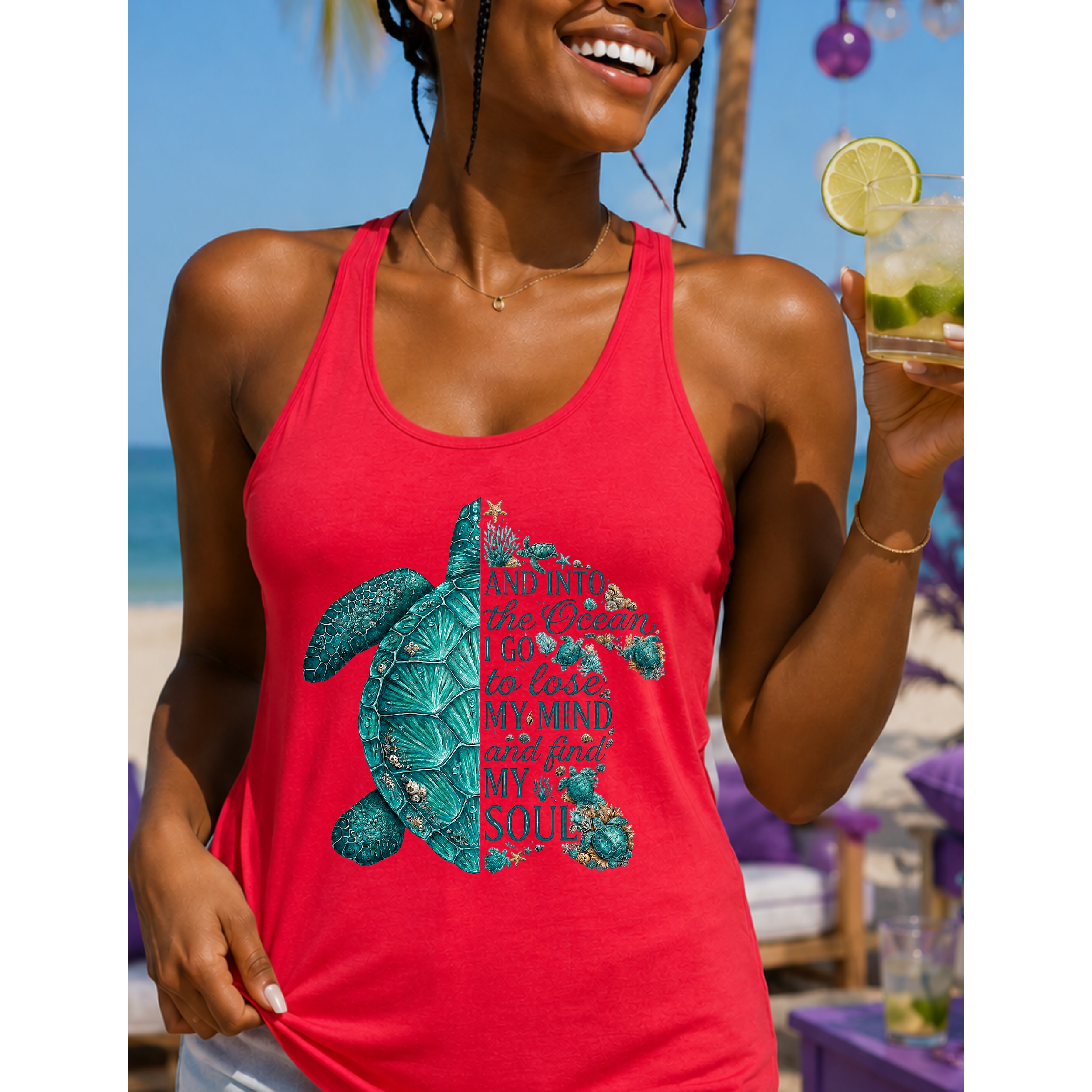 Into the Ocean Women's Racerback Tank