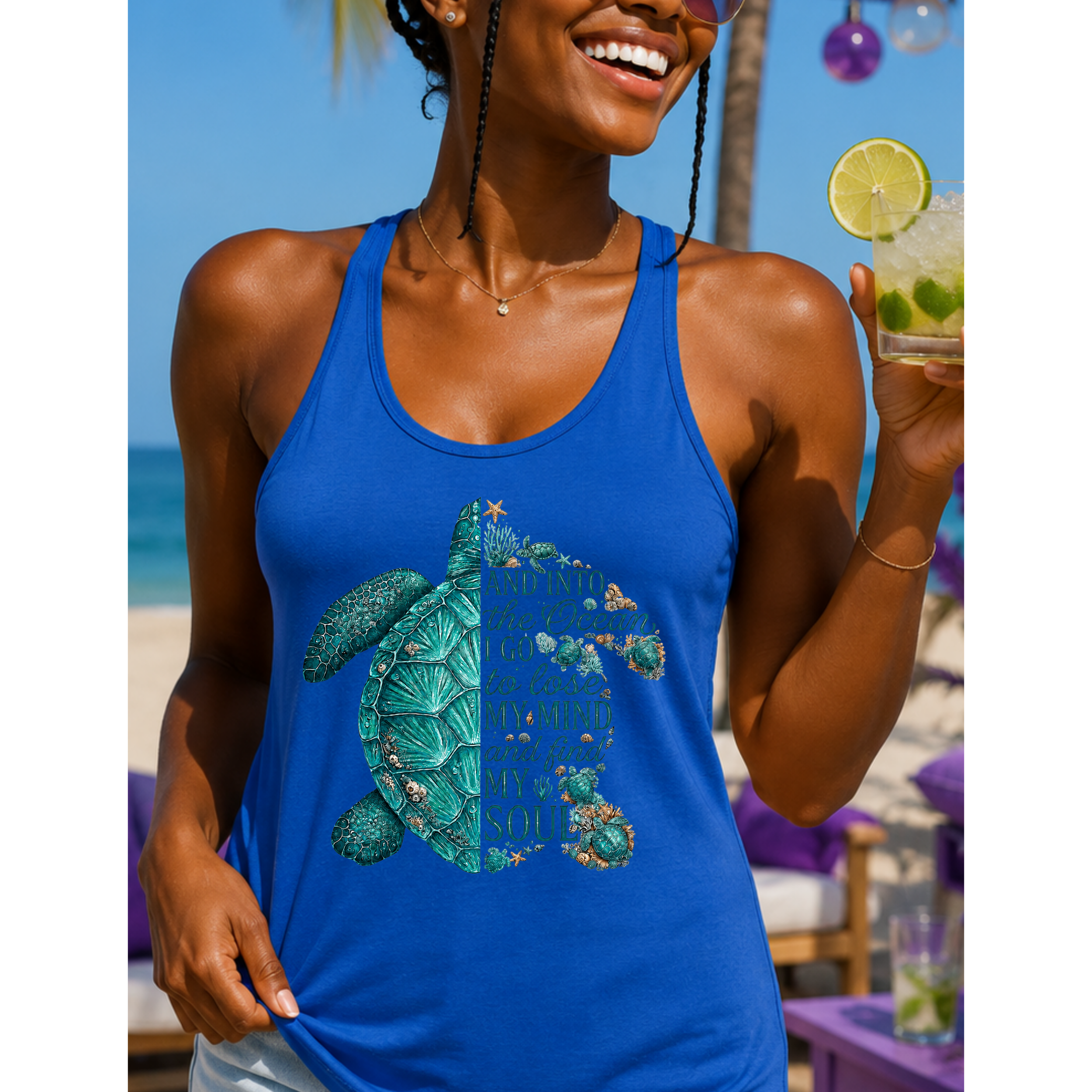 Into the Ocean Women's Racerback Tank