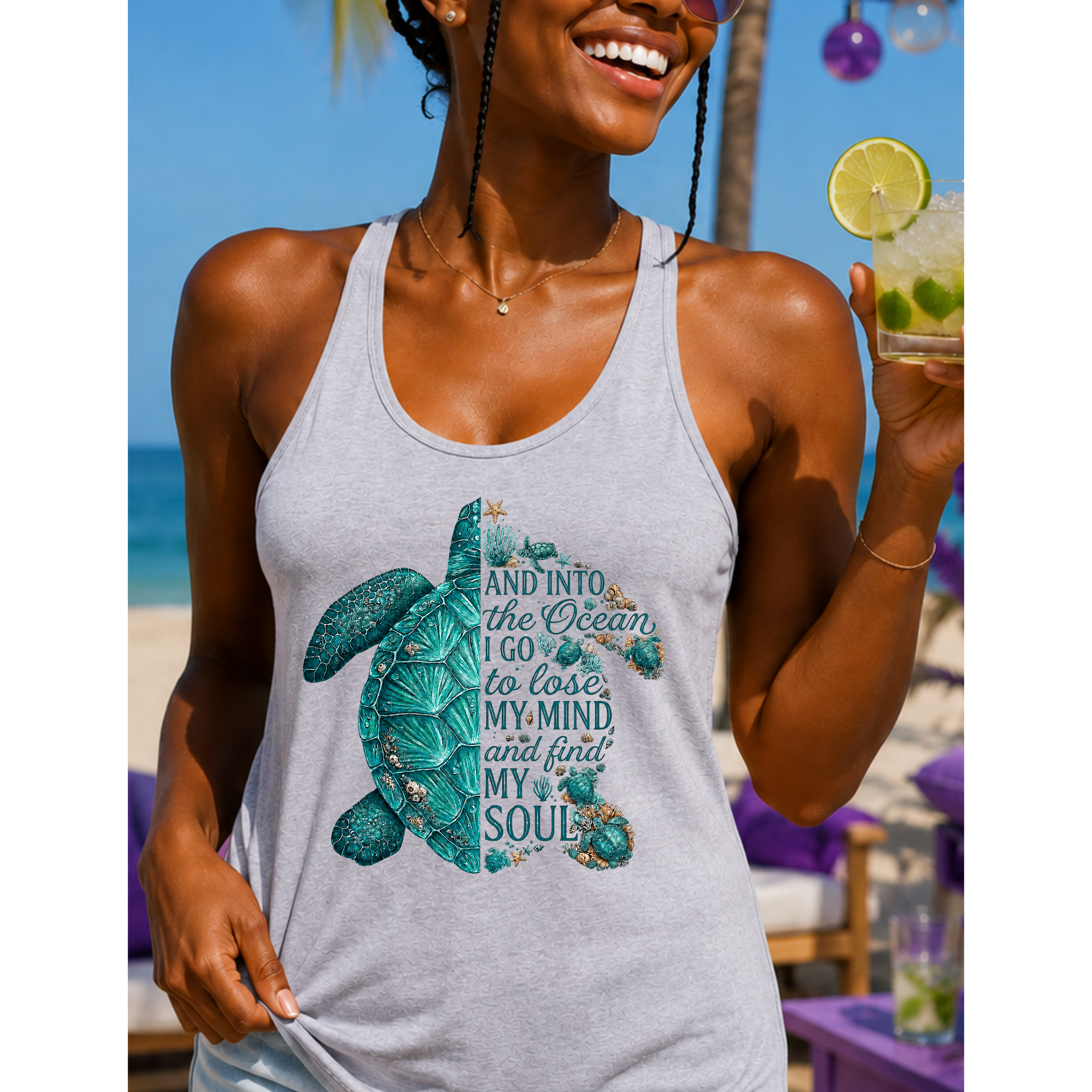 Into the Ocean Women's Racerback Tank