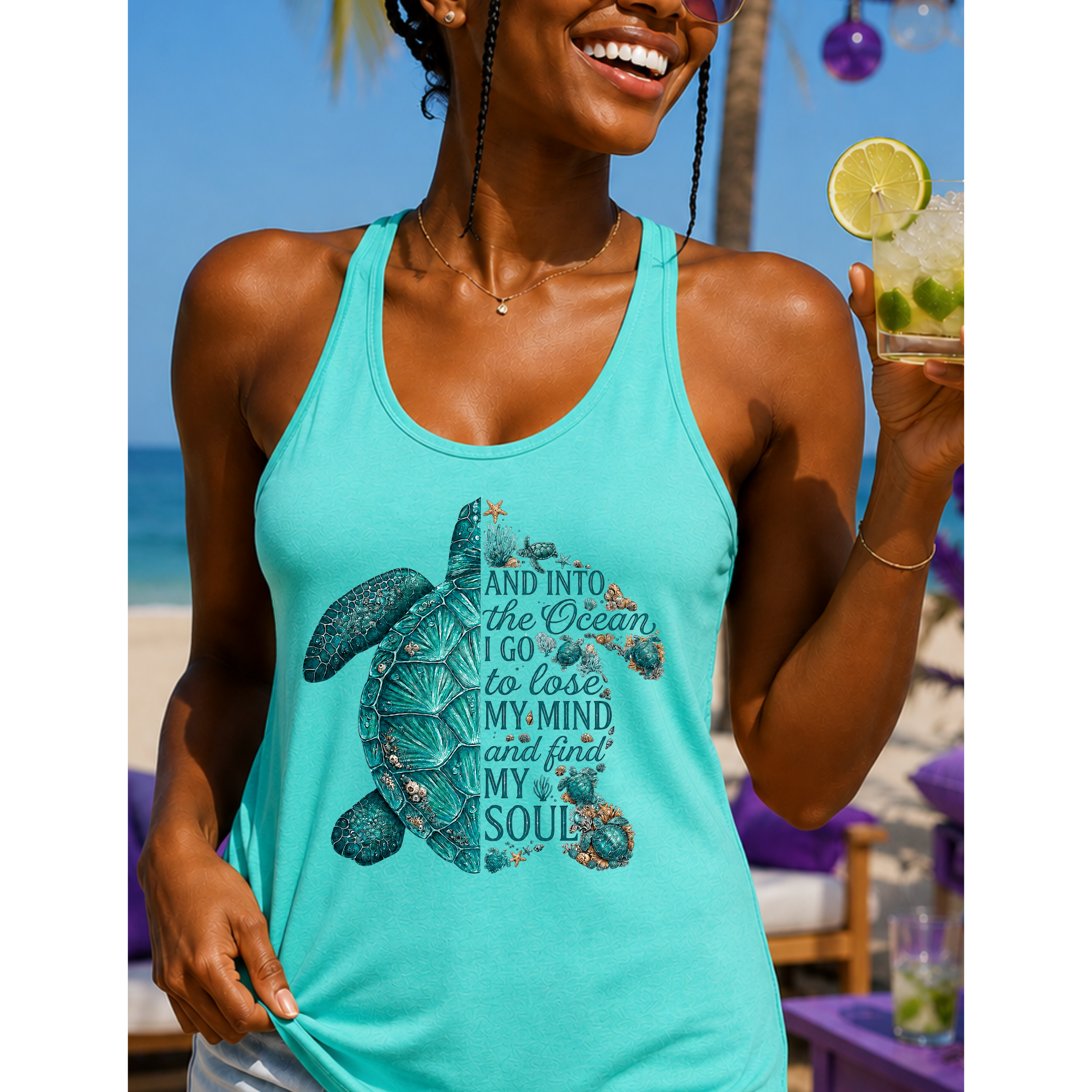 Into the Ocean Women's Racerback Tank