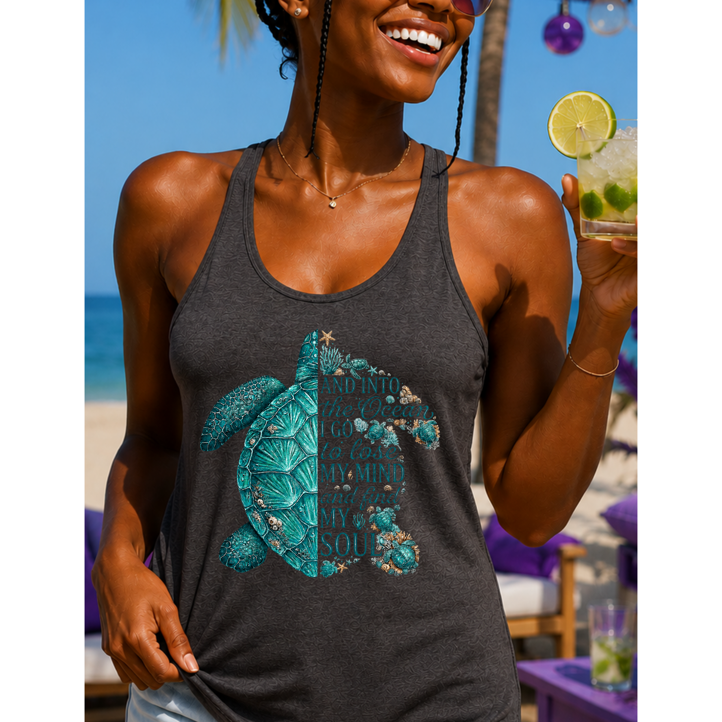 Into the Ocean Women's Racerback Tank