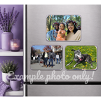 Custom Sublimation Fridge Magnet – Personalized Photo Magnet (5.5 × 7.5 cm)