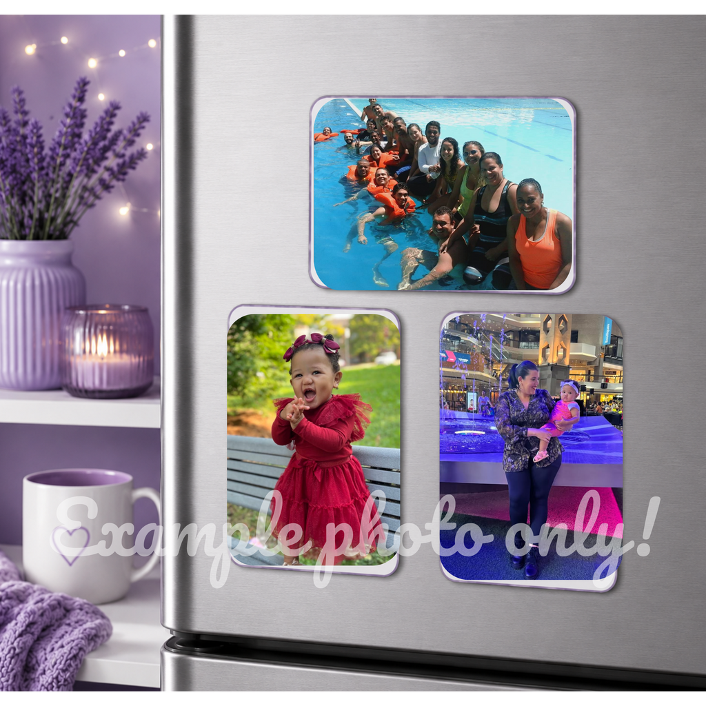 Custom Sublimation Fridge Magnet – Personalized Photo Magnet (5.5 × 7.5 cm)
