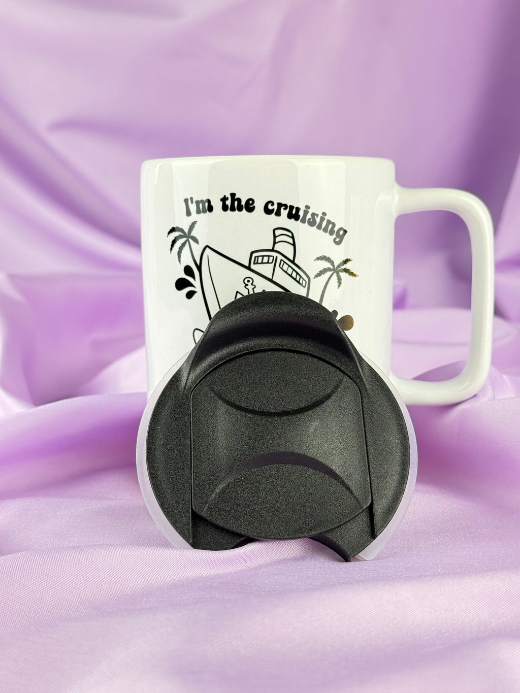 Mug de croisière – Cadeau de voyage en céramique de luxe « Cruising King »