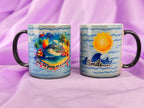 Mug magique révélateur de croisière | Mug tropical "Tu pars en croisière" Cadeau surprise