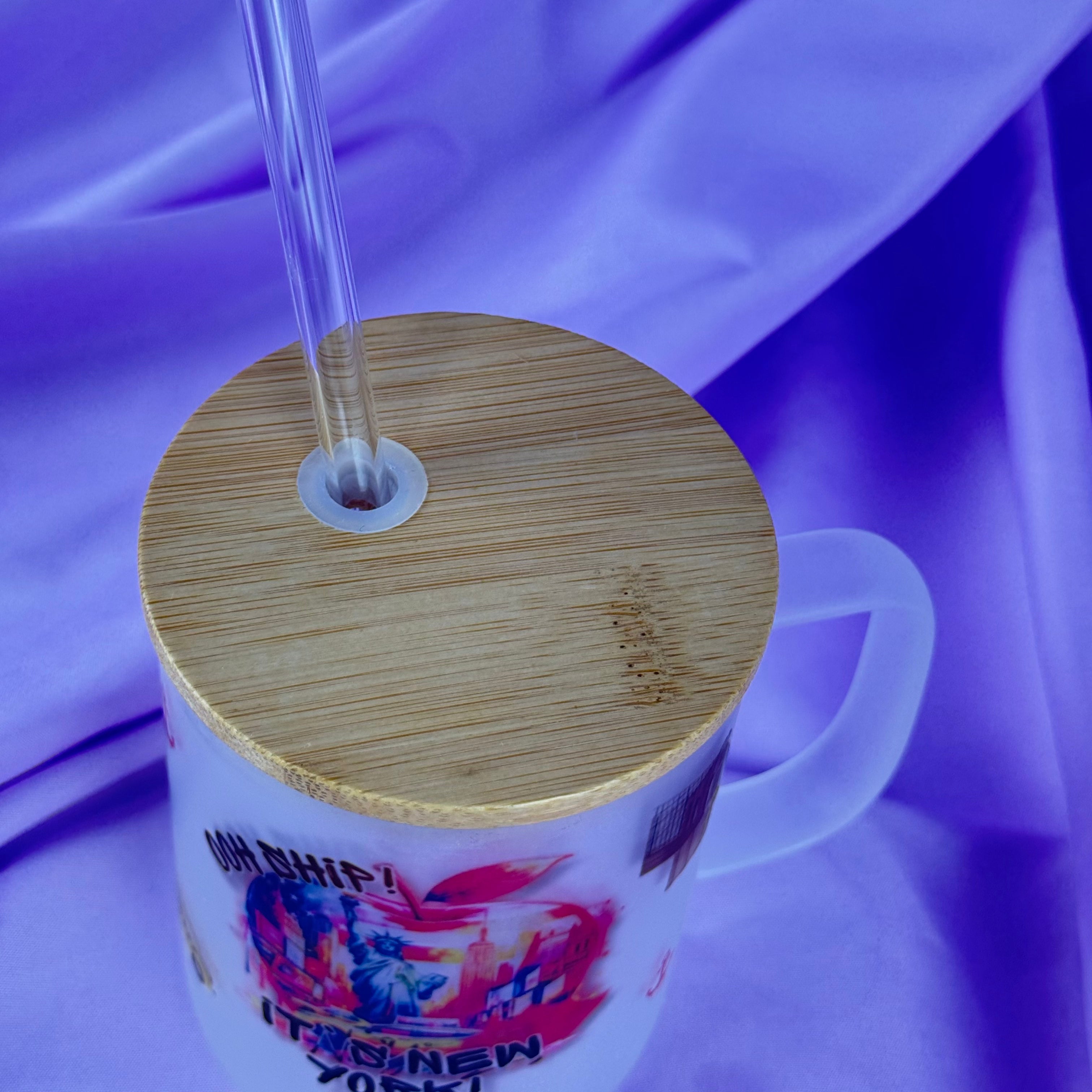 Caneca de Cruzeiro de Nova York – "Ooooh Navio, é Nova York" Presente de Viagem