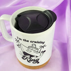 Mug de croisière – Cadeau de voyage en céramique de luxe « Cruising King »