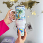 Gobelet Cruise Count de 40 oz – Suivez vos croisières avec style