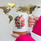 Oh Ship! Mug de voyage New York | Tasse à café avec la skyline de New York et la Statue de la Liberté