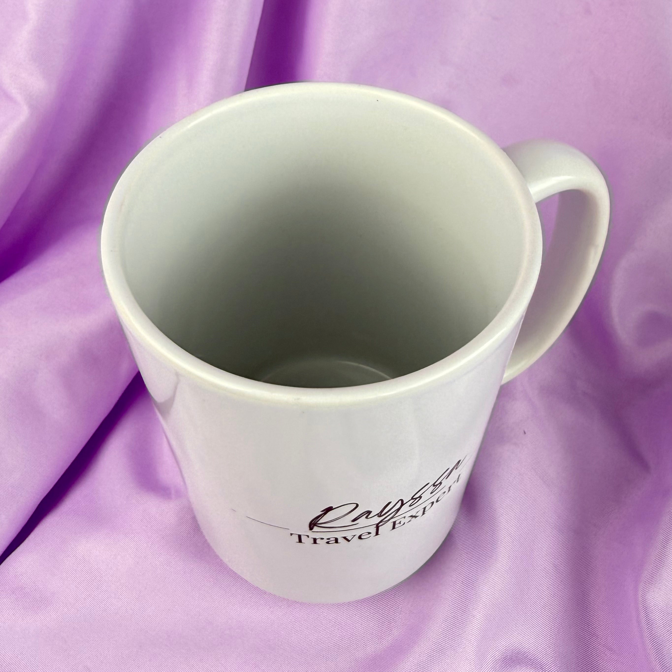 Personalized Travel Agent Life Premium Ceramic Mug – Custom Name Coffee Cup Gift for Travel Professionals