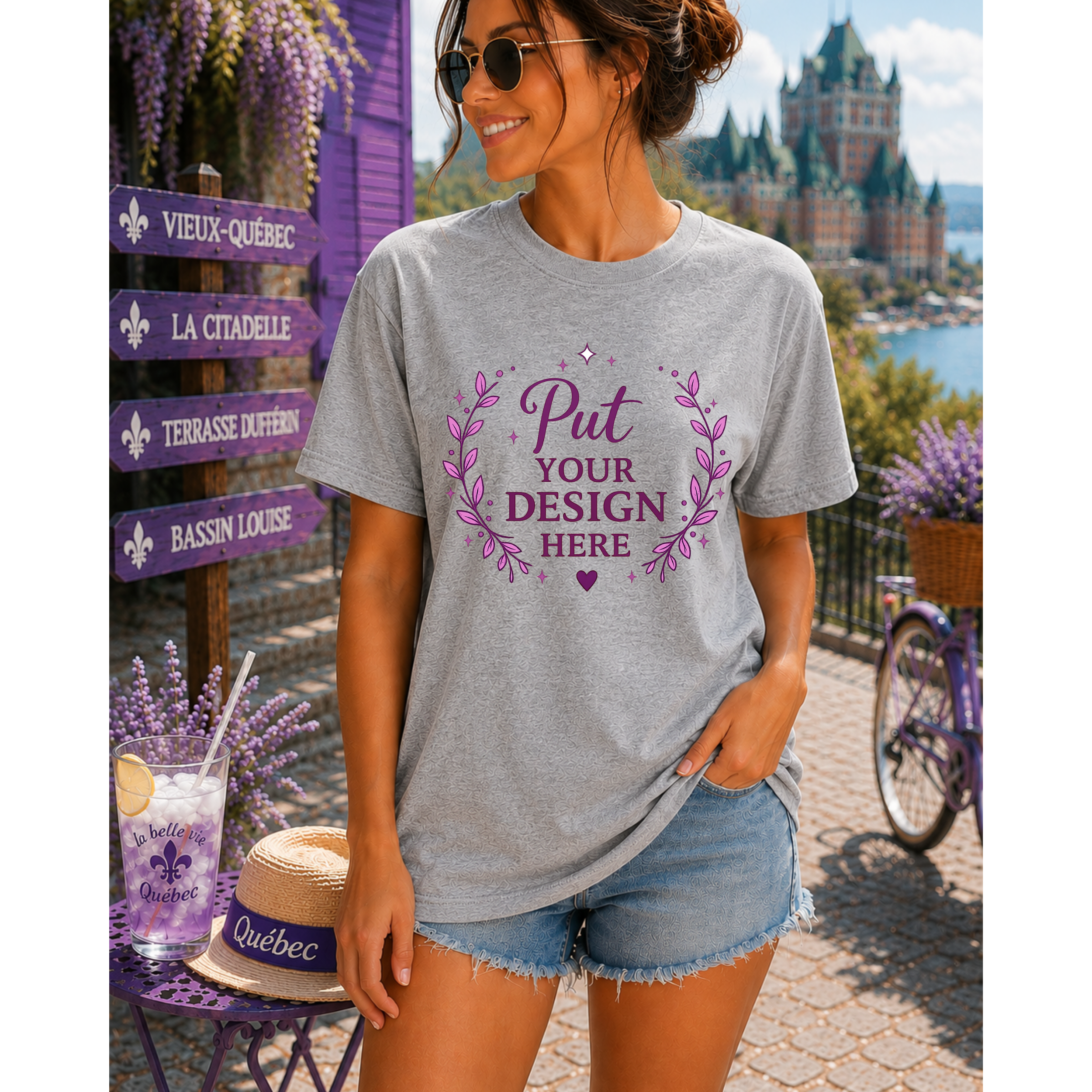 Camiseta Preta Vida de Agente de Viagens