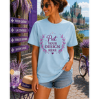 Camiseta Preta Vida de Agente de Viagens