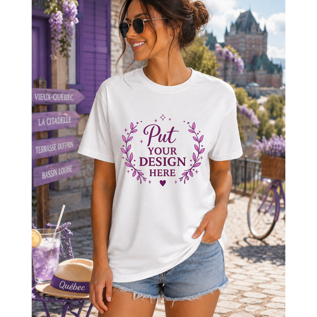 Camiseta Preta Vida de Agente de Viagens