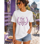 Camiseta Preta Vida de Agente de Viagens