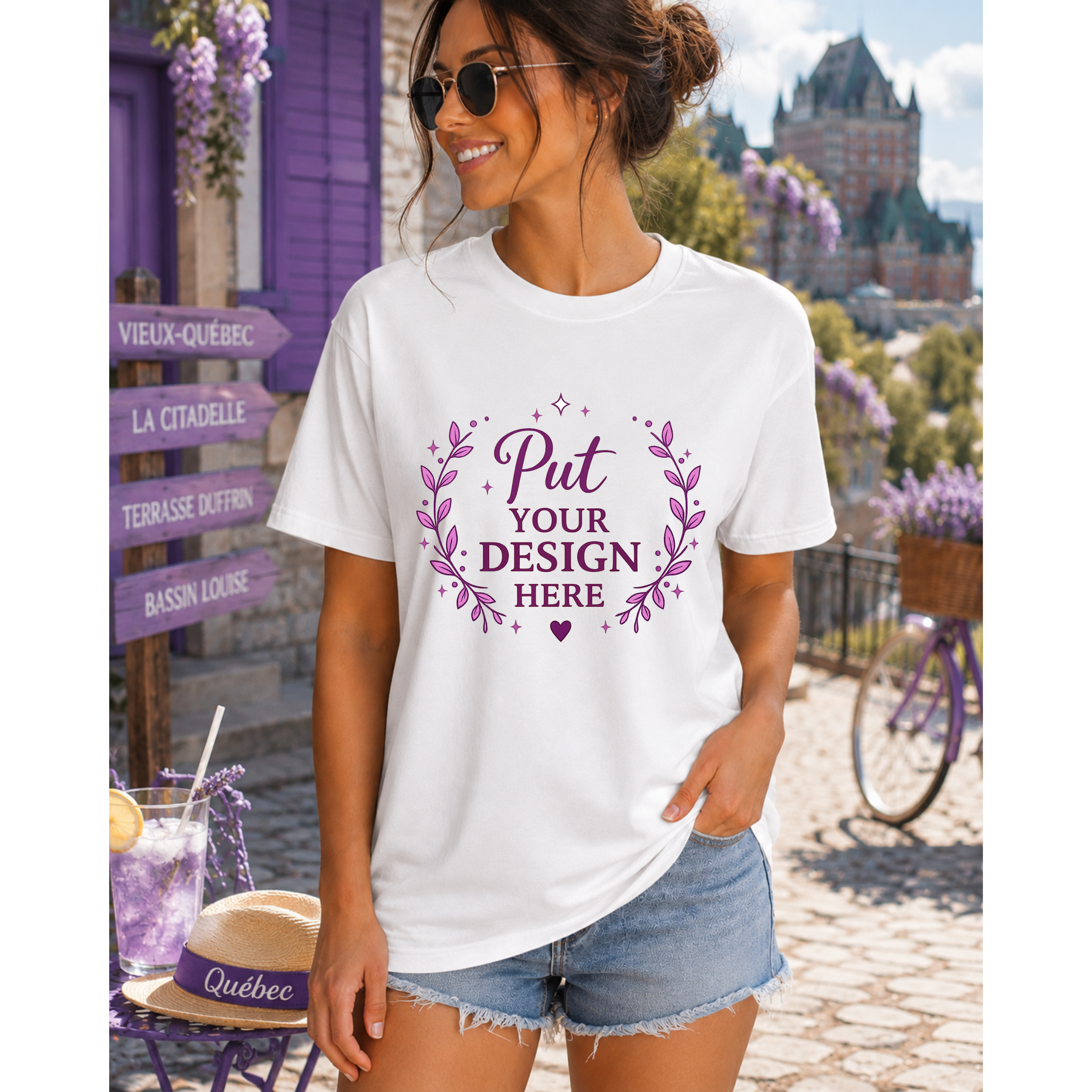 Camiseta Preta Vida de Agente de Viagens