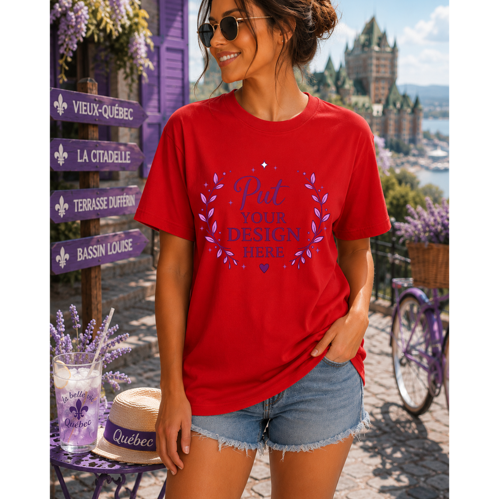 Camiseta Preta Vida de Agente de Viagens