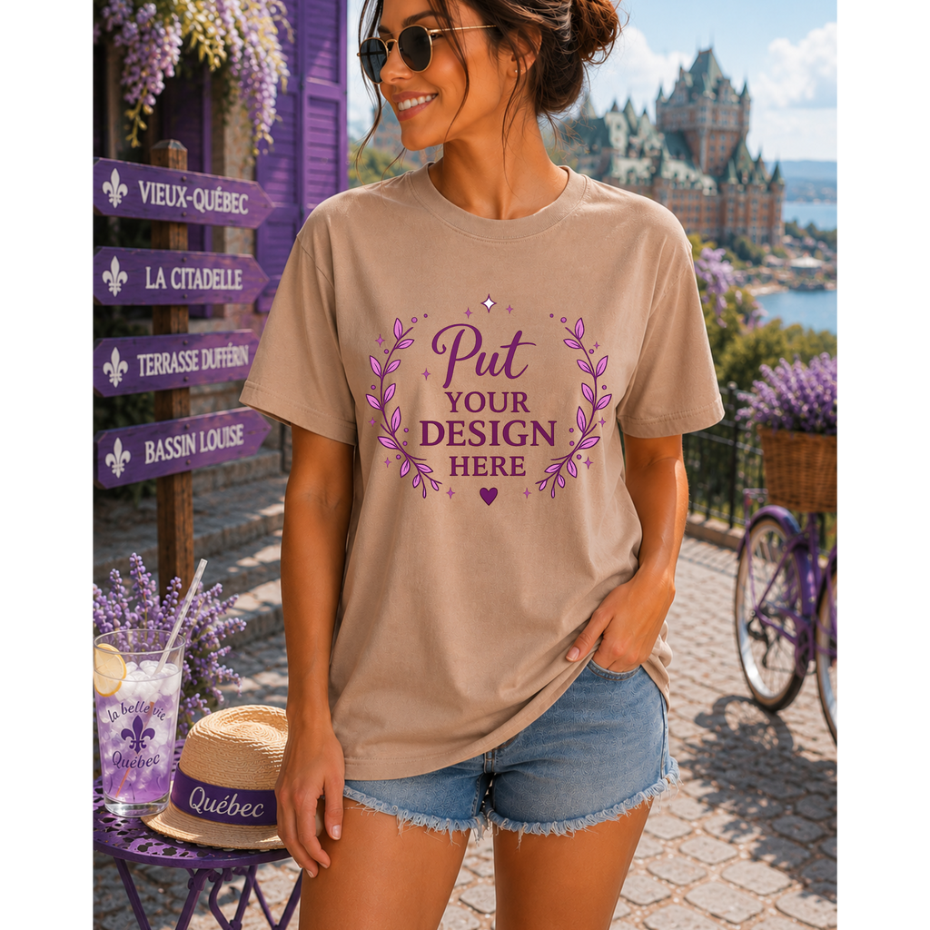 Camiseta Preta Vida de Agente de Viagens