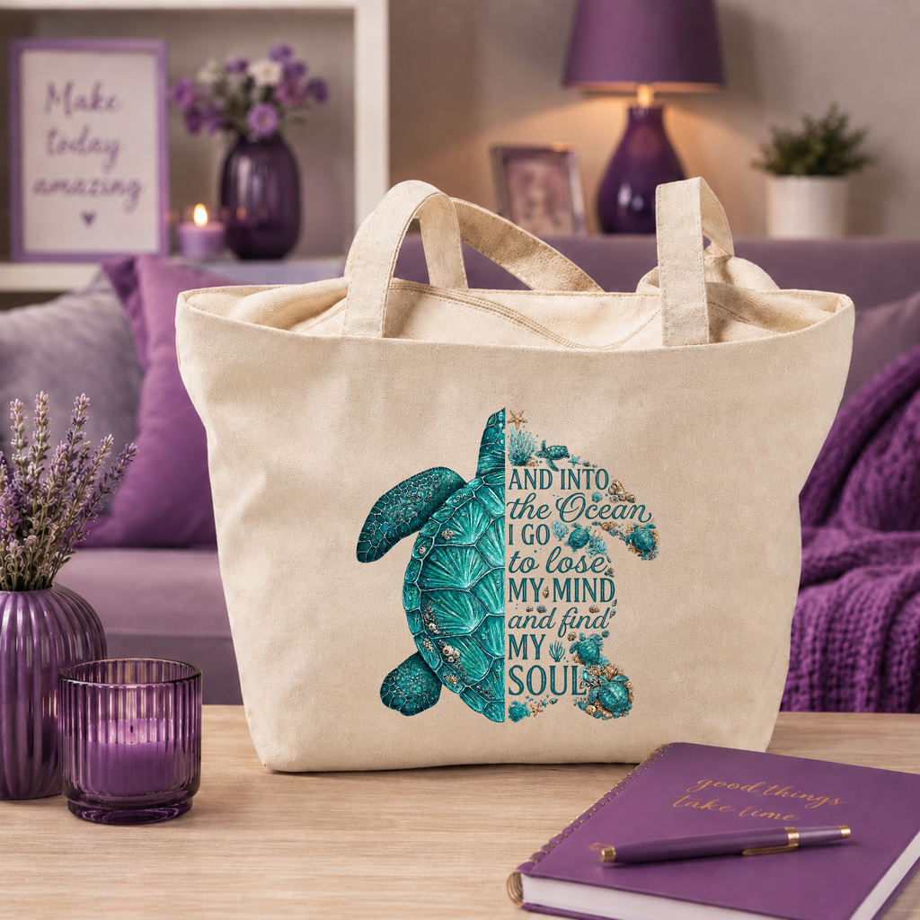 Into the Ocean TOTE BAG