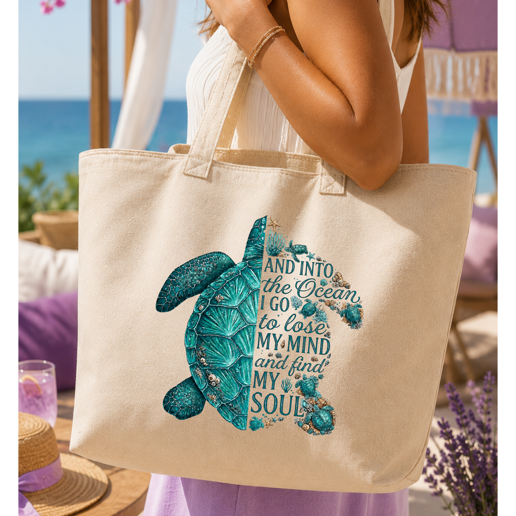Into the Ocean TOTE BAG