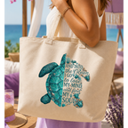 Into the Ocean TOTE BAG