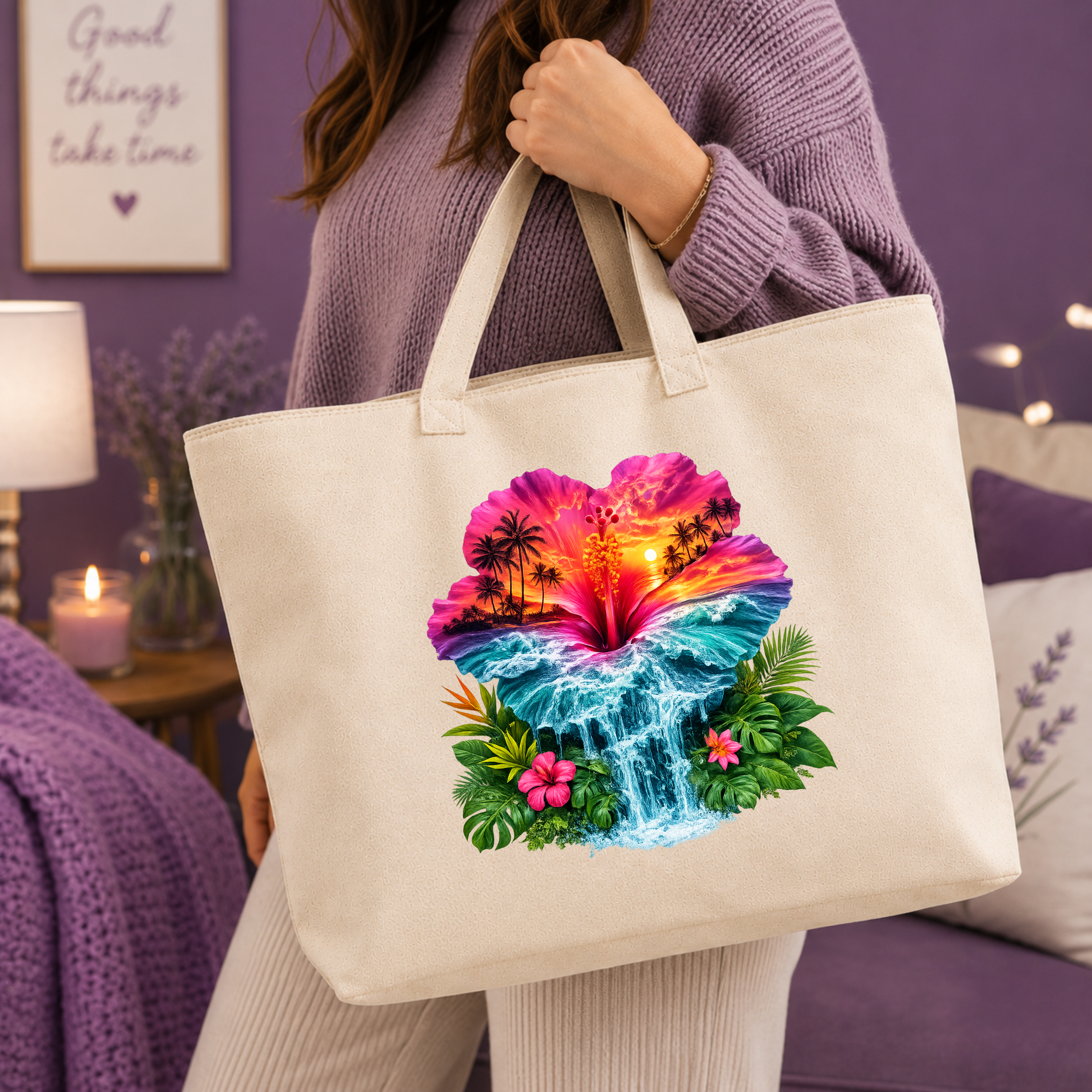 Sac fourre-tout de voyage "Oh Ship! New York"