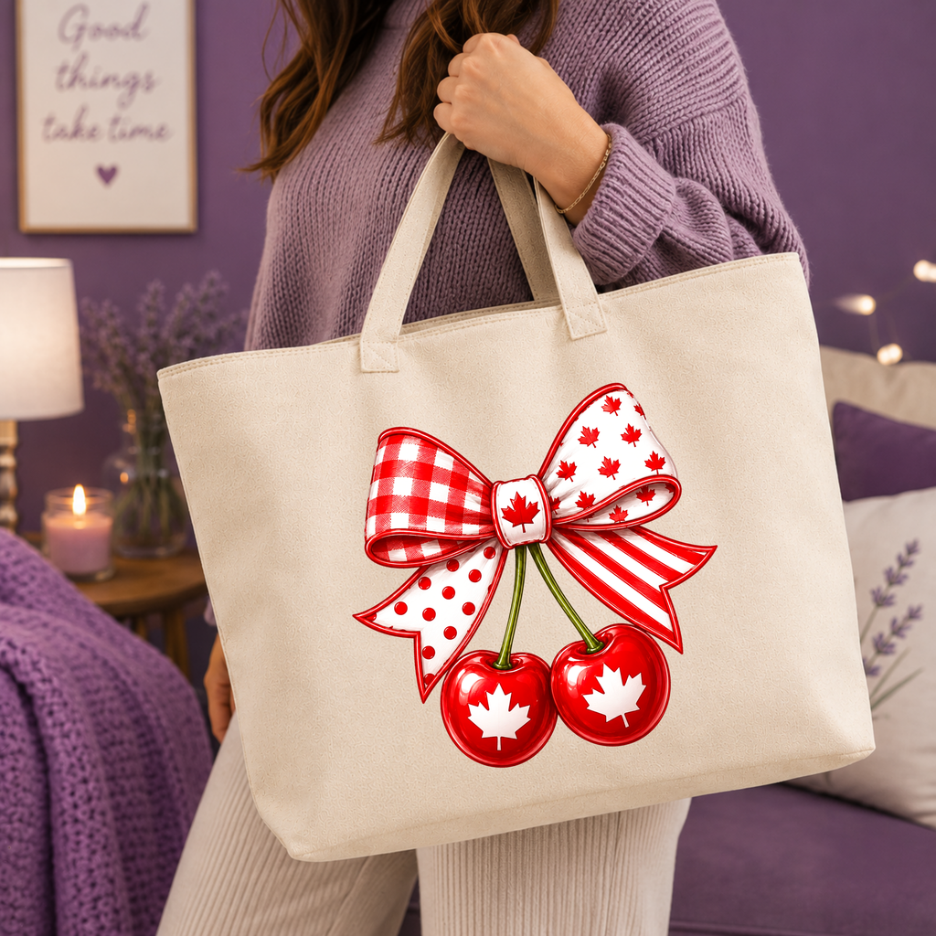 Canadian Cherry TOTE BAG
